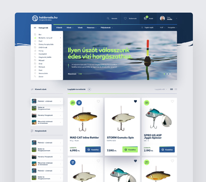 Haldorádó webshop — W5labs case study