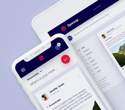 OpenUp innovation platform — W5labs case study